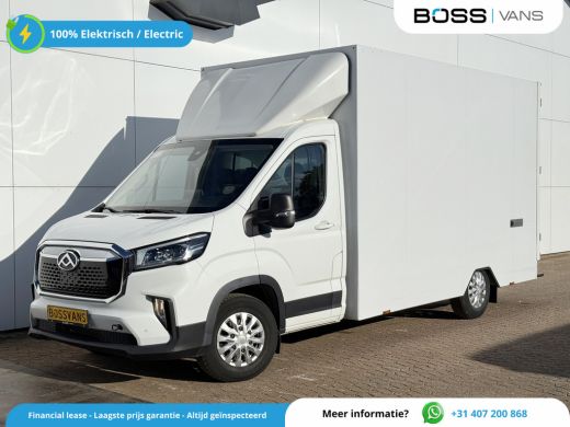 Maxus eDeliver9 65 kWh Elektrisch L4 172km WLTP Bakwagen LED Airco Adaptieve Cruise Camera Carplay Parkeersensore... ActivLease financial lease