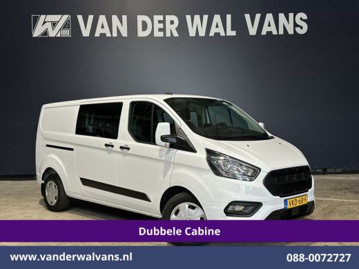 Ford Transit Custom 2.0 TDCI 130pk Automaat L2H1 Dubbele Cabine Euro6 Airco | 5-Zits | Camera | Navigatie | LED | App... ActivLease financial lease