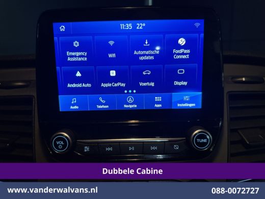 Ford Transit Custom 2.0 TDCI 130pk Automaat L2H1 Dubbele Cabine Euro6 Airco | 5-Zits | Camera | Navigatie | LED | App... ActivLease financial lease