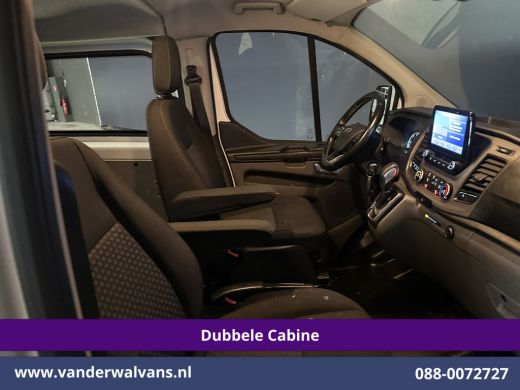 Ford Transit Custom 2.0 TDCI 130pk Automaat L2H1 Dubbele Cabine Euro6 Airco | 5-Zits | Camera | Navigatie | LED | App... ActivLease financial lease