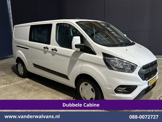 Ford Transit Custom 2.0 TDCI 130pk Automaat L2H1 Dubbele Cabine Euro6 Airco | 5-Zits | Camera | Navigatie | LED | App... ActivLease financial lease