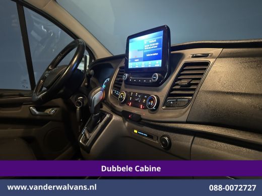 Ford Transit Custom 2.0 TDCI 130pk Automaat L2H1 Dubbele Cabine Euro6 Airco | 5-Zits | Camera | Navigatie | LED | App... ActivLease financial lease