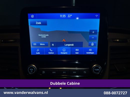 Ford Transit Custom 2.0 TDCI 130pk Automaat L2H1 Dubbele Cabine Euro6 Airco | 5-Zits | Camera | Navigatie | LED | App... ActivLease financial lease
