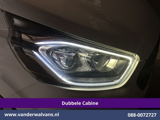 Ford Transit Custom 2.0 TDCI 130pk Automaat L2H1 Dubbele Cabine Euro6 Airco | 5-Zits | Camera | Navigatie | LED | App... ActivLease financial lease