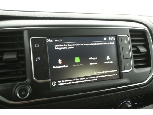 Opel Vivaro-e 75 kWh L2H1 | Snelladen | SOH 93% | DC | 6 Zits | Airco | Cruise | Carplay | 3 Zits | Parkeersens. ActivLease financial lease