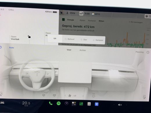 Tesla Model 3 Long Range AWD 75 kWh SOH 92% | Orig. Trekhaak | Autopilot | 1e Eigenaar | NL Auto | 3 Fase | Sto... ActivLease financial lease
