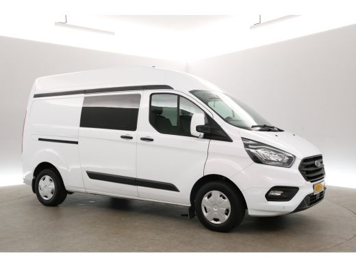 Ford Transit Custom 2.0 TDCI L2H2 | Dubbele Cabine | Airco | Cruise | 2800KG Trekgew. | Trekhaak | Parkeersens. ActivLease financial lease