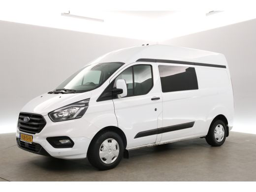 Ford Transit Custom 2.0 TDCI L2H2 | Dubbele Cabine | Airco | Cruise | 2800KG Trekgew. | Trekhaak | Parkeersens. ActivLease financial lease
