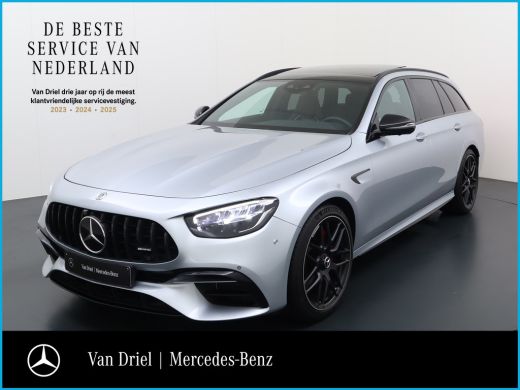 Mercedes-Benz E-Klasse Estate AMG E 63 S 4MATIC+ | Bruin Leder - Performance-stoelen High-End Pano Burmester Memory ActivLease financial lease