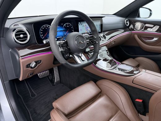 Mercedes-Benz E-Klasse Estate AMG E 63 S 4MATIC+ | Bruin Leder - Performance-stoelen High-End Pano Burmester Memory ActivLease financial lease
