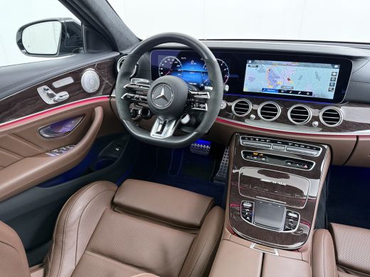 Mercedes-Benz E-Klasse Estate AMG E 63 S 4MATIC+ | Bruin Leder - Performance-stoelen High-End Pano Burmester Memory ActivLease financial lease