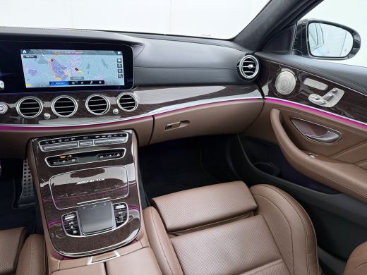 Mercedes-Benz E-Klasse Estate AMG E 63 S 4MATIC+ | Bruin Leder - Performance-stoelen High-End Pano Burmester Memory ActivLease financial lease