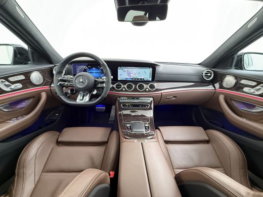Mercedes-Benz E-Klasse Estate AMG E 63 S 4MATIC+ | Bruin Leder - Performance-stoelen High-End Pano Burmester Memory ActivLease financial lease