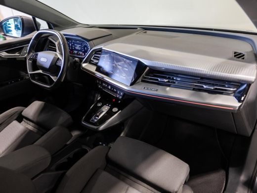Audi Q4 e-tron 40 Launch edition Advanced Plus 77 kWh SOH 91% / 204pk / Panorama dak / Warmtepomp / Head-up disp... ActivLease financial lease