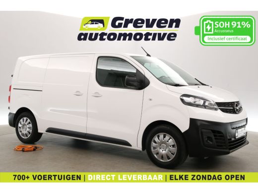 Opel Vivaro-e 75 kWh L2H1 Long Range | Snelladen | SOH 91% | Airco | Cruise | Camera | Carplay | 3 Zits | Trekhaak ActivLease financial lease
