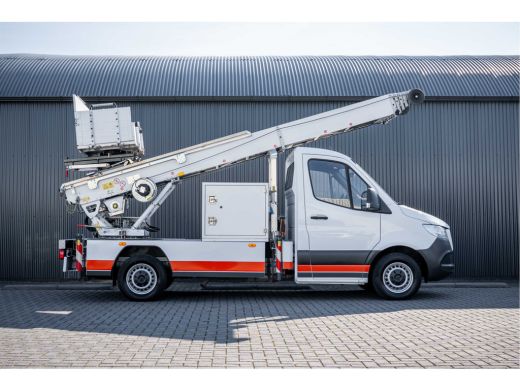 Mercedes-Benz Sprinter 315 | Verhuislift / ladder | Nieuwstaat | Paus City-Floh 27M | 400KG Laadvermogen | Cruise | Airco ActivLease financial lease