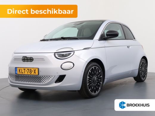 Fiat 500e La Prima 42 kWh | Achteruitrijcamera | Airco (automatisch) | Bestuurdersstoel in hoogte verstelbaar ActivLease financial lease