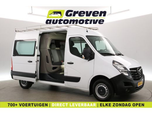 Opel Movano 2.3 Turbo 150PK L2H2 | Dubbele Cabine | Clima | Camera | Trekhaak | Imperiaal | Navi | Parkeersens. ActivLease financial lease