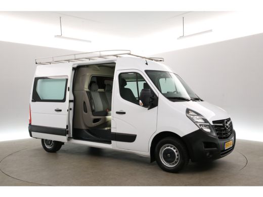 Opel Movano 2.3 Turbo 150PK L2H2 | Dubbele Cabine | Clima | Camera | Trekhaak | Imperiaal | Navi | Parkeersens. ActivLease financial lease
