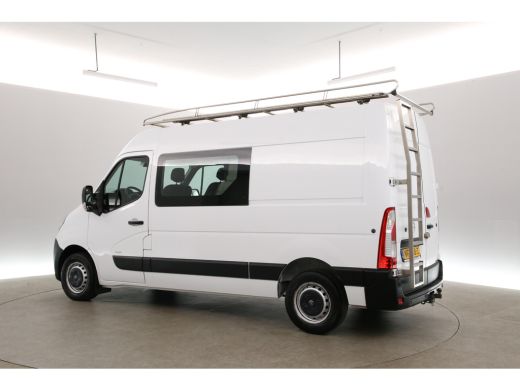 Opel Movano 2.3 Turbo 150PK L2H2 | Dubbele Cabine | Clima | Camera | Trekhaak | Imperiaal | Navi | Parkeersens. ActivLease financial lease