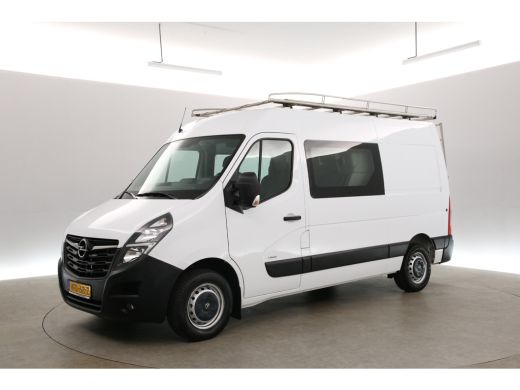 Opel Movano 2.3 Turbo 150PK L2H2 | Dubbele Cabine | Clima | Camera | Trekhaak | Imperiaal | Navi | Parkeersens. ActivLease financial lease