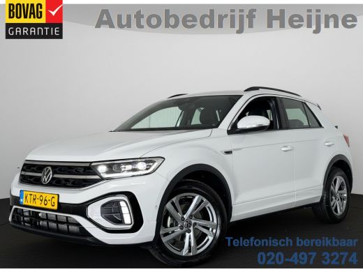 Volkswagen T-Roc TSI 110PK R-LINE SPORT IQ.LIGHT/TREKHAAK/STOEL VERW. ActivLease financial lease