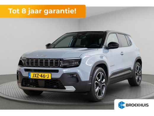 Jeep Avenger 54 kWh | Tot 8 Jaar Garantie | Warmtepomp | Navigatie | Stoelverwarming | Verwarmd Voorraam | App... ActivLease financial lease