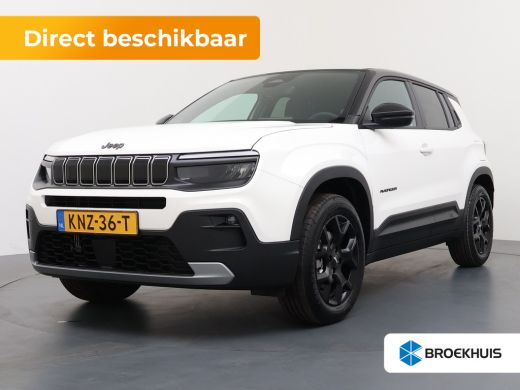 Jeep Avenger Black Edition 1.2 MHEV | 10,25 inch digitaal configureerbaar instrumentenpaneel | 10,25" Infotain... ActivLease financial lease