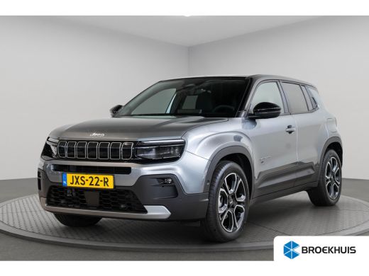 Jeep Avenger Summit 54 kWh | Tot 8 Jaar Garantie | Warmtepomp | Navigatie | Stoelverwarming | Verwarmd Voorraa... ActivLease financial lease