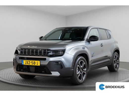 Jeep Avenger Summit 54 kWh | Tot 8 Jaar Garantie | Warmtepomp | Navigatie | Stoelverwarming | Verwarmd Voorraa... ActivLease financial lease