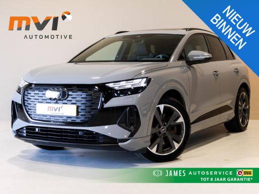 Audi Q4 e-tron 40 Launch edition S Competition 77 kWh SOH 94% / 204pk / Panorama dak / Warmtepomp / Sonos / Adap... ActivLease financial lease