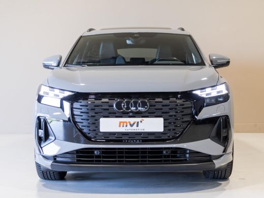 Audi Q4 e-tron 40 Launch edition S Competition 77 kWh SOH 94% / 204pk / Panorama dak / Warmtepomp / Sonos / Adap... ActivLease financial lease
