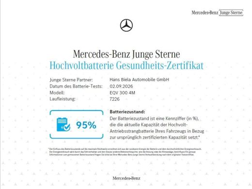 Mercedes-Benz EQV 300 L2 AVANTGARDE ** LED, NAVI+, LEDER, BURM, STOELVENT, LUCHTVERING, 18-inch LMV ** 40k onder NP... ActivLease financial lease