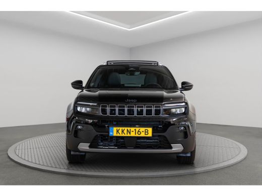 Jeep Avenger Black Edition 54 kWh | Tot 8 Jaar Garantie | Lederen bekleding | Schuif-Kanteldak | Camera | Stoe... ActivLease financial lease