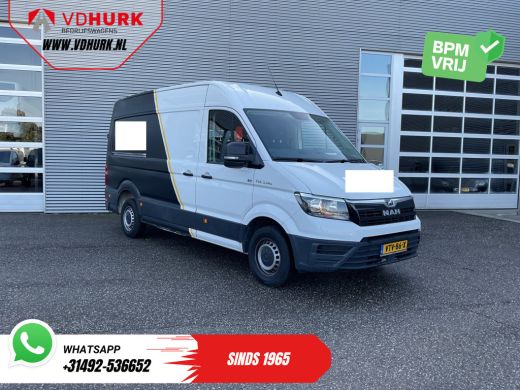 MAN TGE 3.140 2.0 TDI 140 pk L3H3 EXPORT Carplay/ Camera/ Cruise/ Trekhaak/ Airco ActivLease financial lease