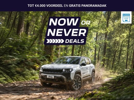 Jeep Avenger Summit Automaat ActivLease financial lease
