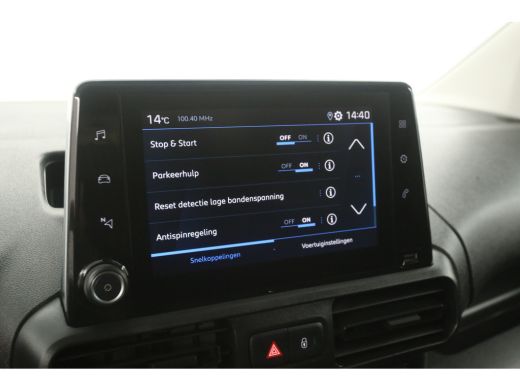 Peugeot Partner 1.5 BlueHDI Pro | 3 Zits | Airco | Cruise | Carplay | Parkeersensoren ActivLease financial lease