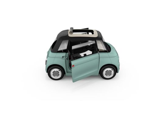 Fiat Topolino Dolcevita | Buitenkleur Verde Vita | Oprolbaar canvasdak ActivLease financial lease