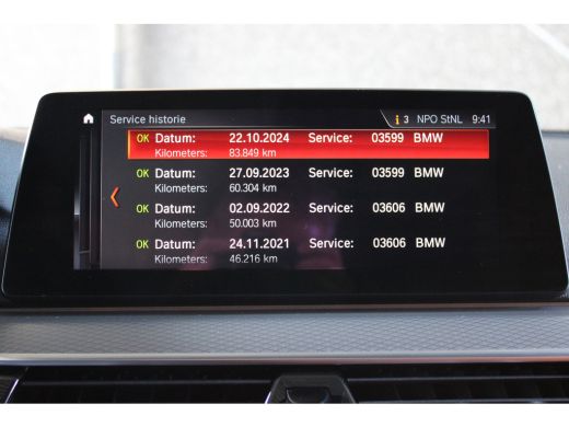 BMW 5 Serie Touring 520i High Executive M-SPORT PANO LEER NAVI LED ORG NL 121000KM!!! ActivLease financial lease