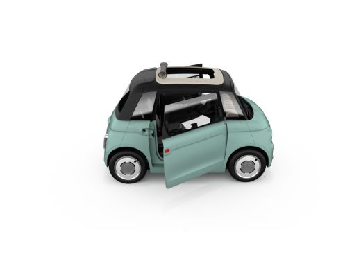 Fiat Topolino Dolcevita | Buitenkleur Verde Vita | Oprolbaar canvasdak ActivLease financial lease