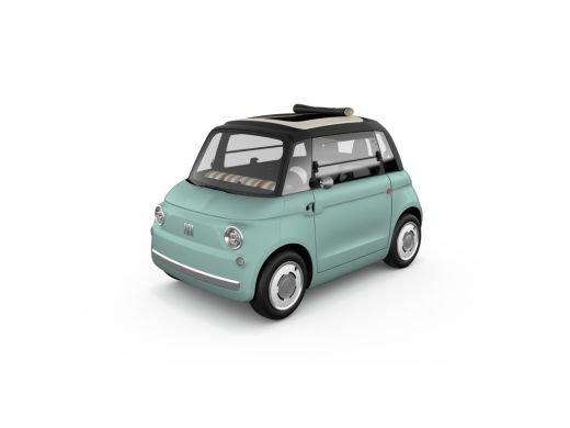 Fiat Topolino Dolcevita | Buitenkleur Verde Vita | Oprolbaar canvasdak ActivLease financial lease
