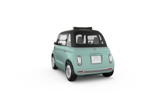 Fiat Topolino Dolcevita | Buitenkleur Verde Vita | Oprolbaar canvasdak ActivLease financial lease