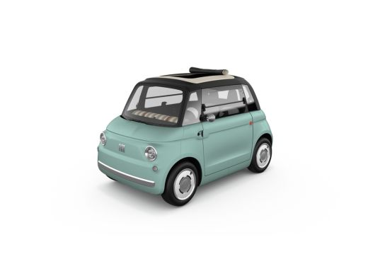 Fiat Topolino Dolcevita | Buitenkleur Verde Vita | Oprolbaar canvasdak ActivLease financial lease