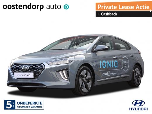 Hyundai IONIQ 1.6 GDi Premium Automaat | Navigatie | Achteruitrijcamera | Leder