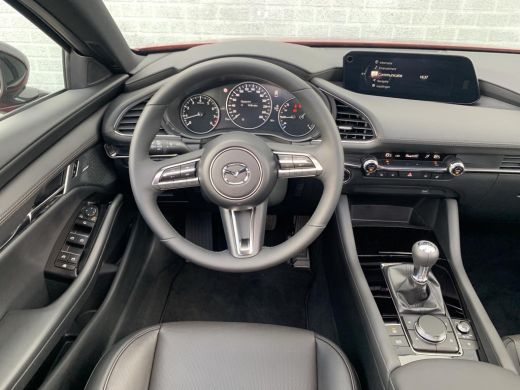 Mazda 3 2.0 E-SkyActiv-X 186 Luxury | Sport-pakket | Schuif-kanteldak | Apple-carplay | 360gr camera | ActivLease financial lease
