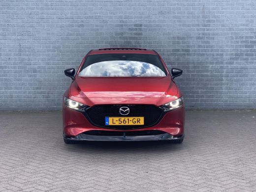 Mazda 3 2.0 E-SkyActiv-X 186 Luxury | Sport-pakket | Schuif-kanteldak | Apple-carplay | 360gr camera | ActivLease financial lease