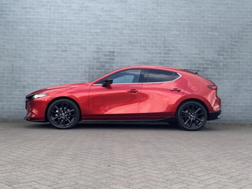 Mazda 3 2.0 E-SkyActiv-X 186 Luxury | Sport-pakket | Schuif-kanteldak | Apple-carplay | 360gr camera | ActivLease financial lease
