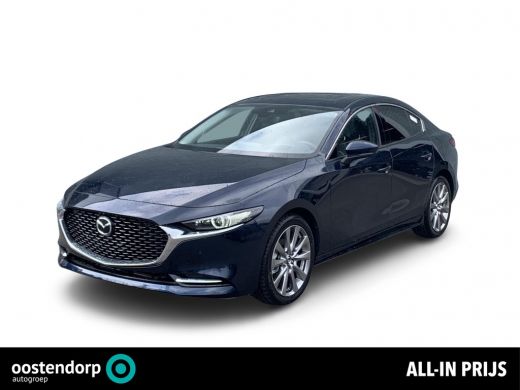 Mazda 3 2.0 E-SkyActiv-X 186 Luxury | Navigatie | Led verlichting | Bose audio | Lederen bekleding | Airc...
