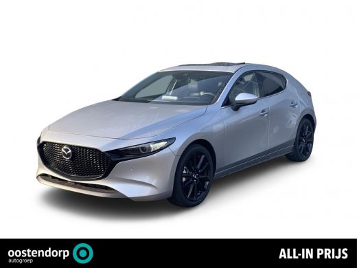 Mazda 3 2.0 E-SkyActiv-X 186 Luxury | Navigatie | Led verlichting | Bose audio | Lederen bekleding | Airc... Mazda 3 2.0 E-SkyActiv-X 186 Luxury | Navigatie | Led verlichting | Bose audio | Lederen bekleding | Airc...