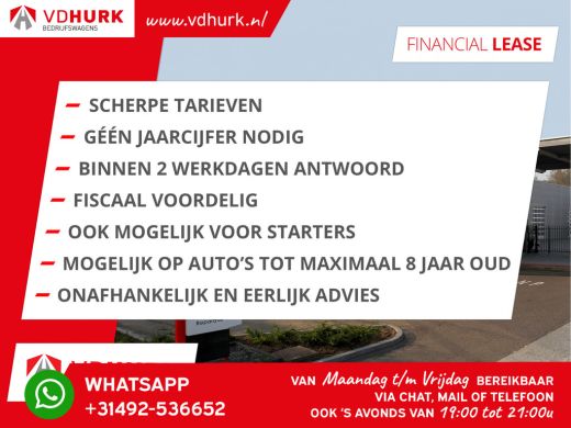 Mercedes eVito (DEMO) 19"/ HG Zwart Pakket/ Spoiler/Sidebars/ L2/ Navi/ Camera/ Stoelverw. ActivLease financial lease
